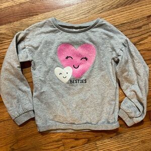 3 for $20 - Carters Besties Heart Sweatshirt